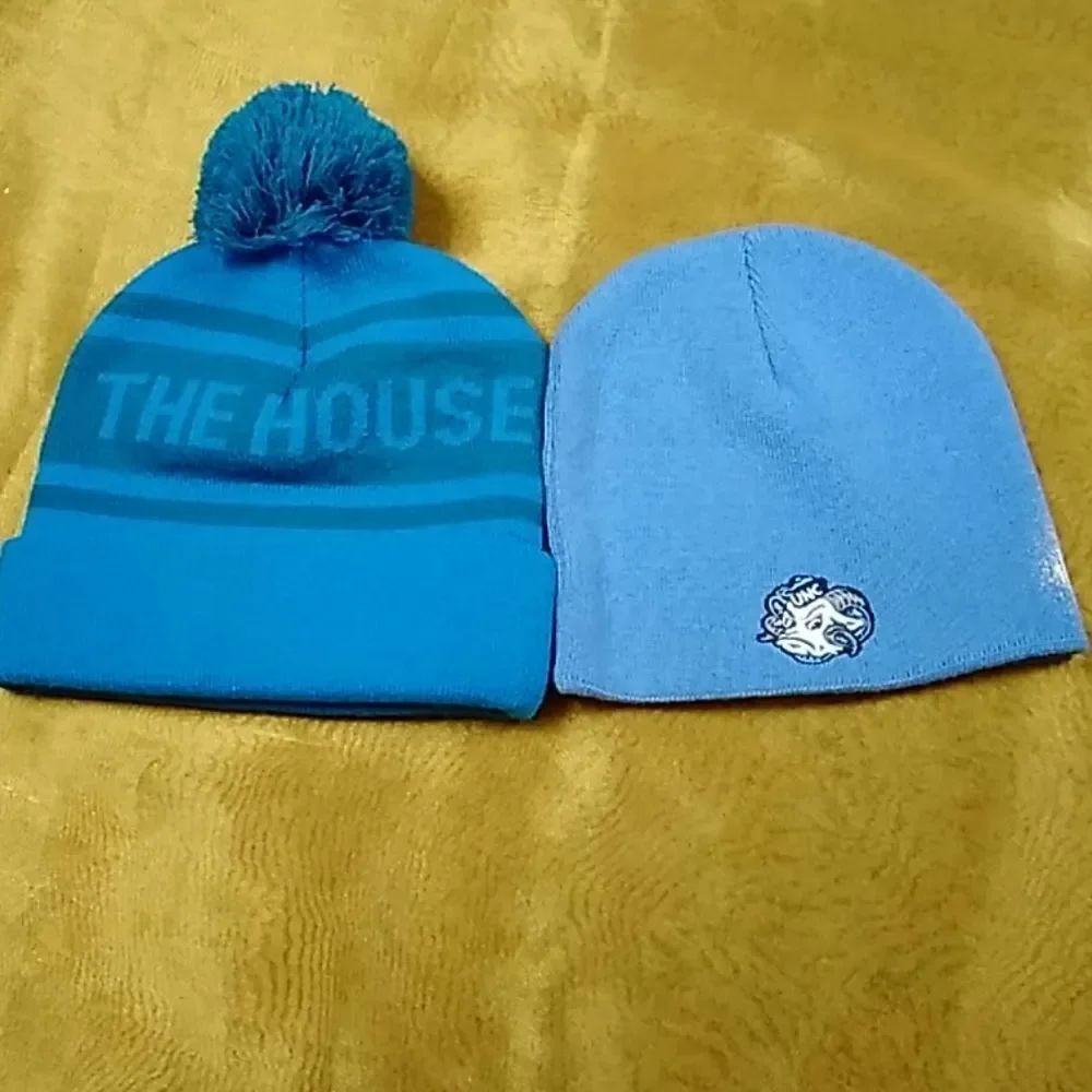 Of Set 2 hats Nor Carolina UNC